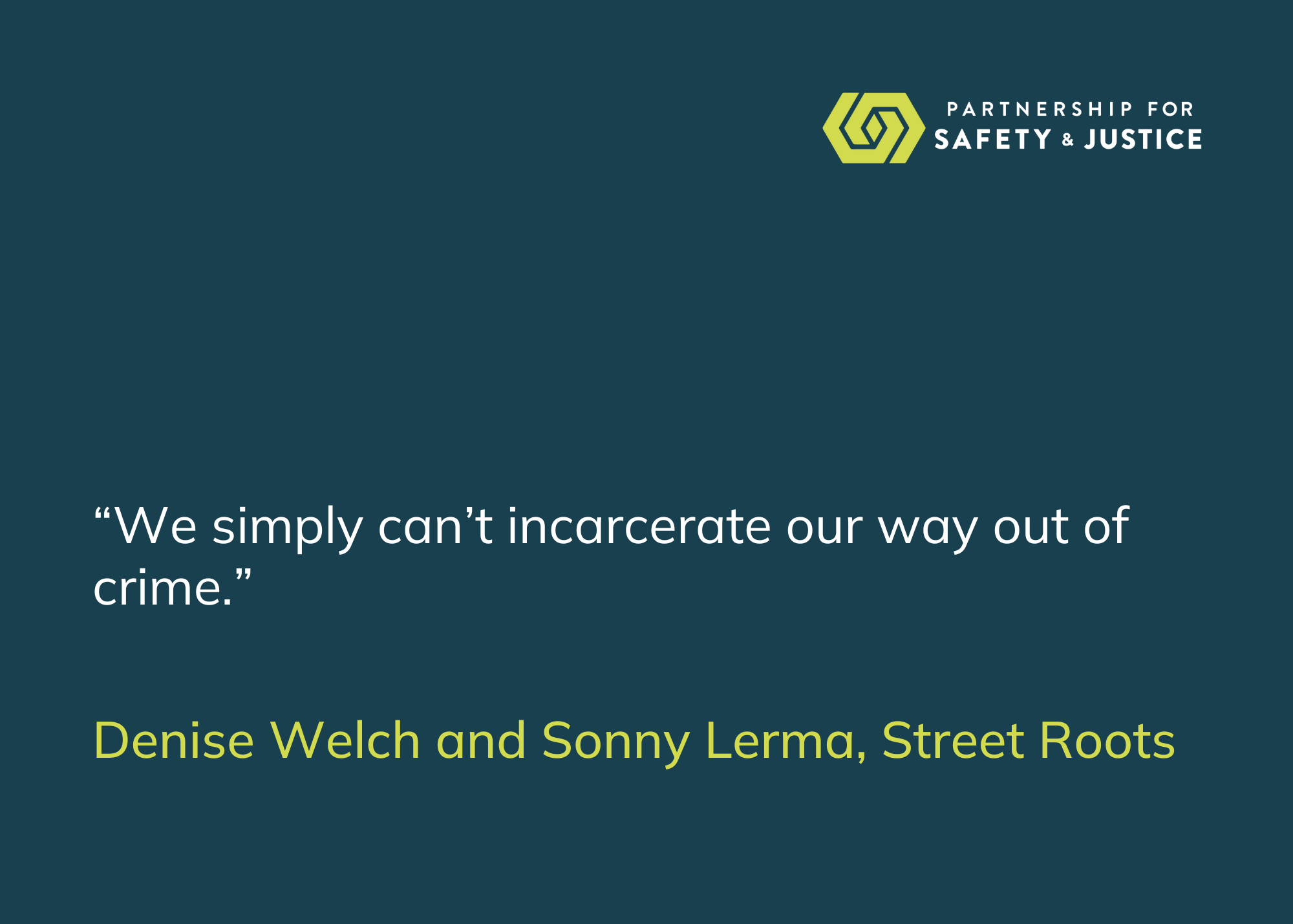 Do Prisons Make Us Safer The Numbers Suggest Not Partnership For